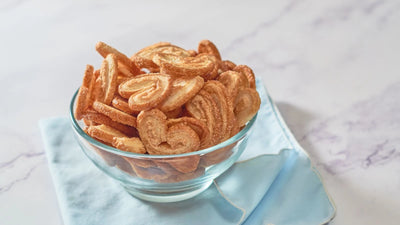 Palmiers with coconut blossom sugar